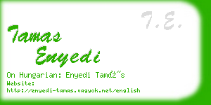 tamas enyedi business card